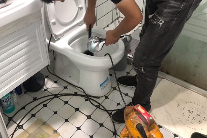 莲都疏通下水道